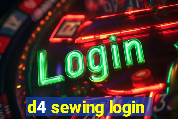 d4 sewing login